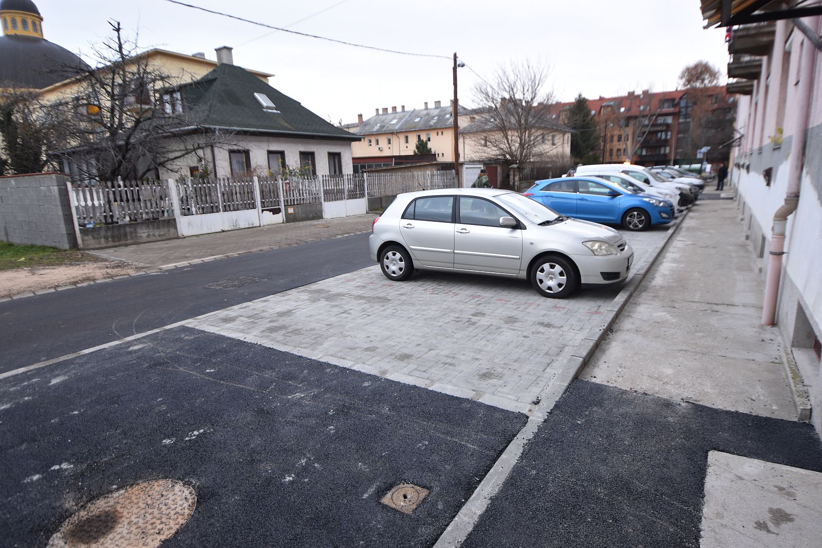 Elkészült az Erkel Ferenc utca első szakaszának felújítása